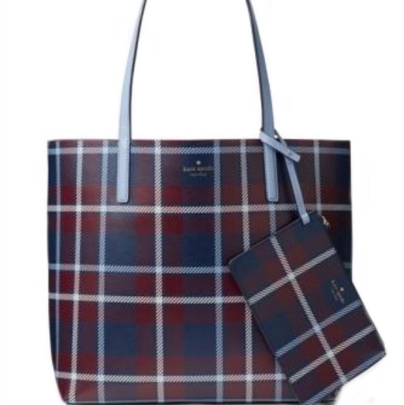 NWT Kate Space Mya Arch Place Reversible Tote - Picture 2 of 9